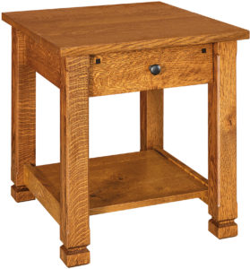 Brockport Hardwood End Table