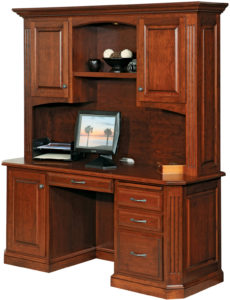 Buckingham Series Credenza with Hutch