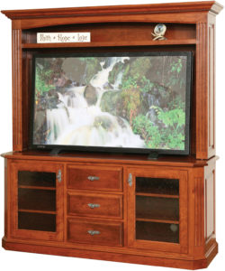 Buckingham TV Stand with Hutch