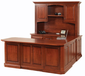 Buckingham U-Shaped Desk with Hutch