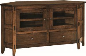 Rustic corner tv stand deals for 65 inch tv