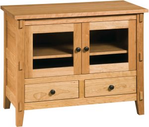 Bungalow Two-Door TV Cabinet