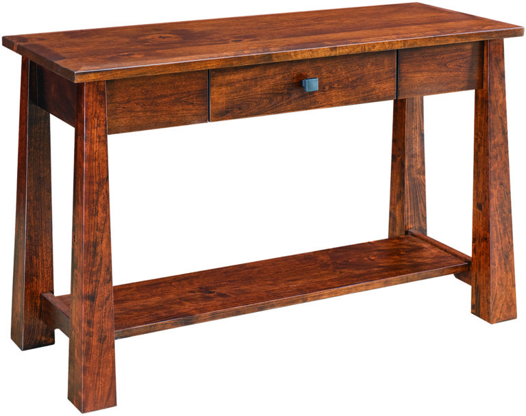 Amish Cambridge Open Sofa Table