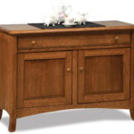 Carlisle Enclosed Sofa Table with Drawer