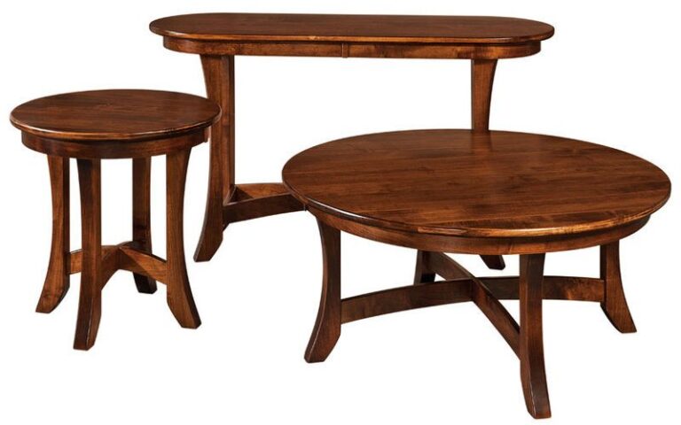Amish Carona Occasional Table Set