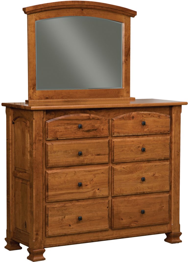 Amish Charleston 8 Drawer Dresser