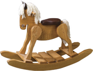 Classic Rocking Horse-Padded Seat