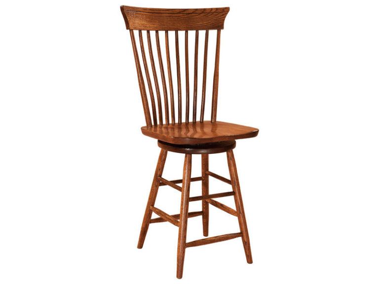 Amish Concord Swivel Bar Stool