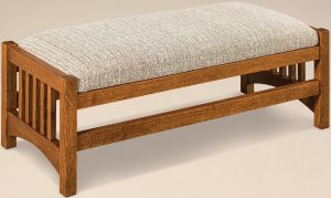 Cubic Slat Footstool