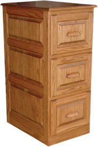 Raised Panel File Cabinet