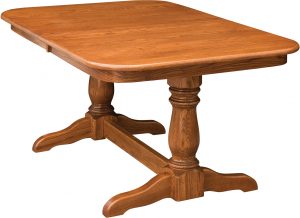 Dutch Double Pedestal Table