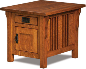 Elliot Cabinet End Table