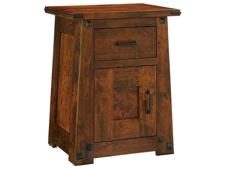 Amish Encada One Door Nightstand