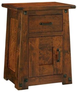 Encada 1 Door, 1 Drawer Nightstand