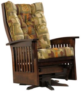 Finley Slat Jumbo Deluxe Swivel Glider