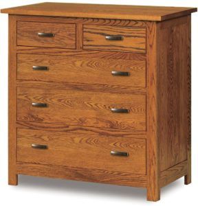 Flush Mission 5 Drawer Child's Chest