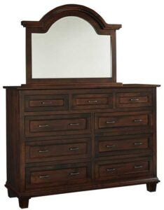 Francine Hardwood 9-Drawer Dresser