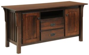 Graham Deluxe TV Stand with 2 Drawers