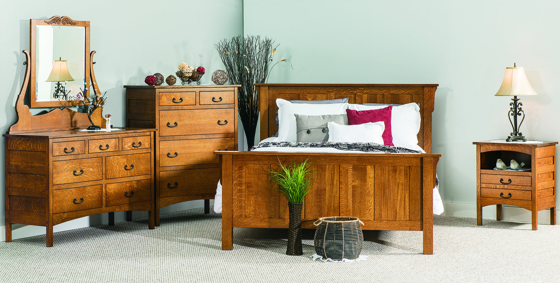 Granny Mission Bedroom Set Brandenberry Amish Furniture