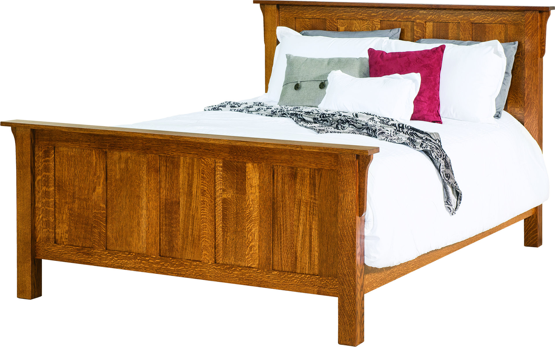 Granny Mission Panel Bed