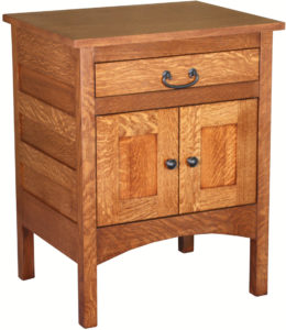 Granny Mission Two Door Nightstand