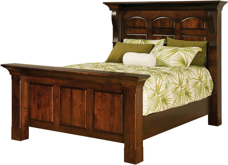 Amish Hamilton Court Paneled Bed