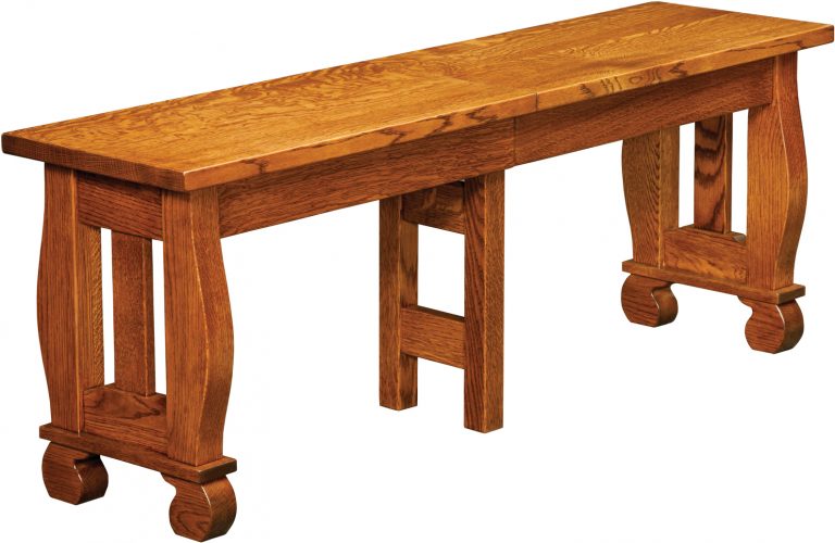 Amish Hampton Dining Room Bench