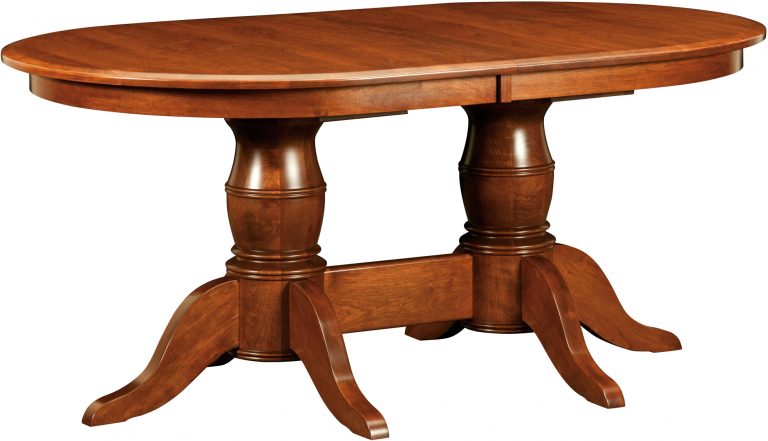 Amish Harrison Double Pedestal Dining Table