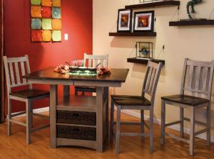 Heidi Cabinet Table Dining Set