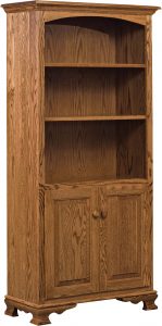 Heritage Bookcase with Doors 32"