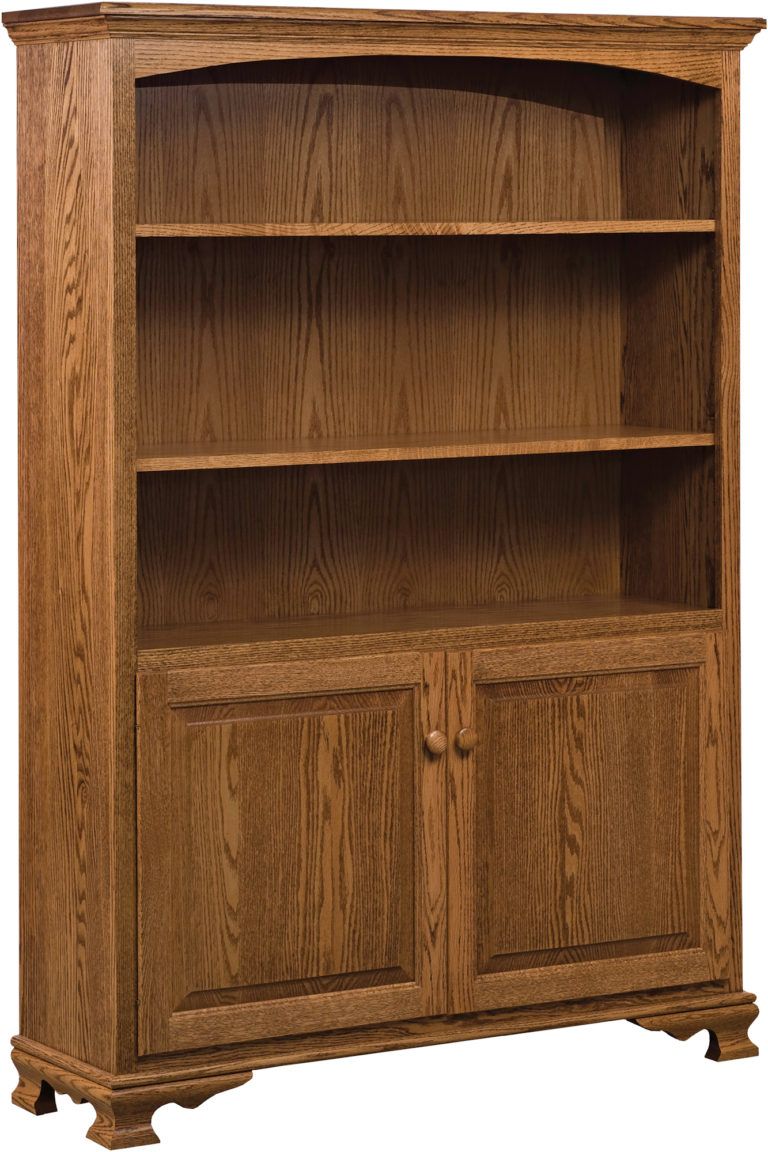 Amish Heritage 48 Inch Two Door Bookcase