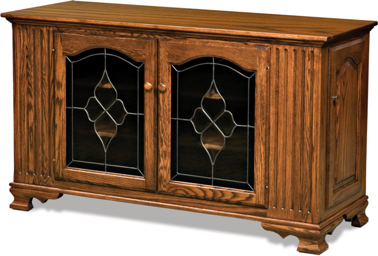 Amish Hoosier Heritage Side Door TV Stand