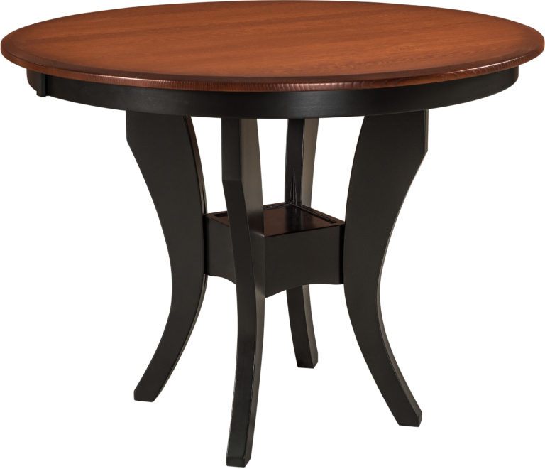 Amish Imperial Single Pedestal Pub Table