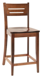 Jansen Wooden Bar Chair