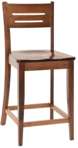 Jansen Wooden Bar Chair