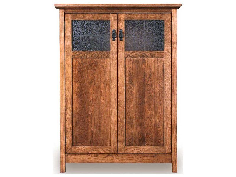 Amish Crafted Mission Two Door Jelly Cupboard Brandenberry Amish