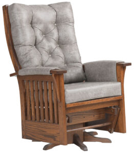 Finley Slat Jumbo Deluxe Swivel Glider