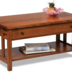 Kascade Open Coffee Table with Drawer