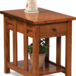 Kascade Open End Table with Drawer