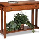 Kascade Open Sofa Table with Drawer