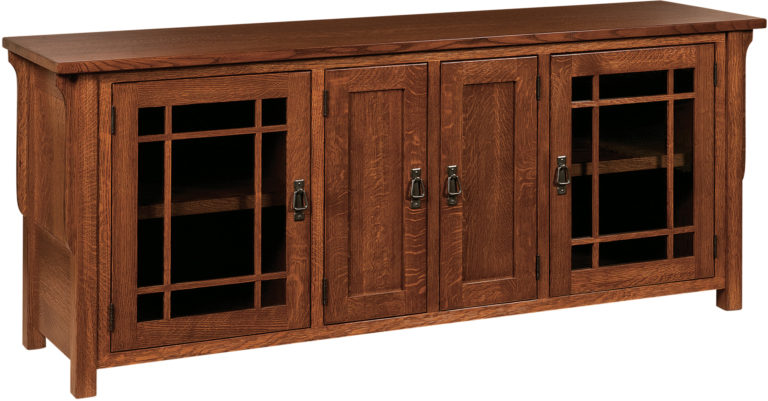 Amish Landmark 72 Inch TV Cabinet without Drawer