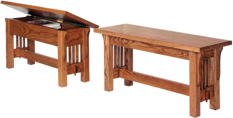 Amish Landmark Mission Benches