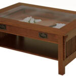 Landmark Glass Insert Coffee Table