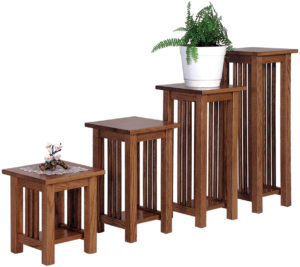 Landmark Mission Plant Stands