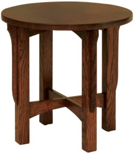 Landmark Round End Table