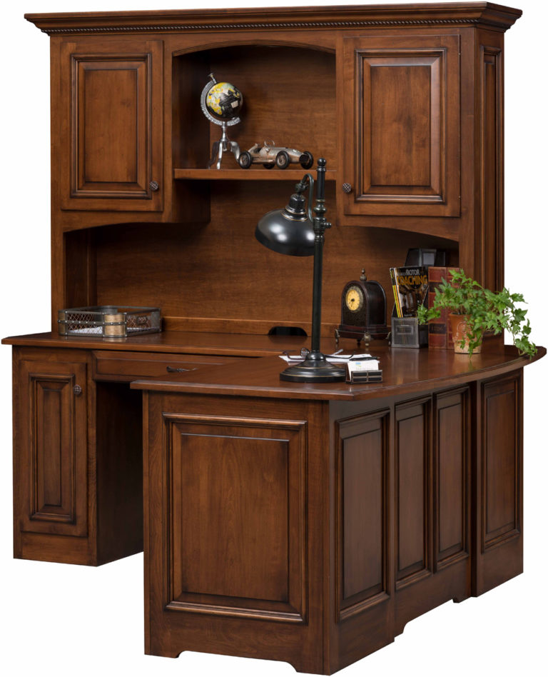 Amish Liberty Corner Desk and Hutch