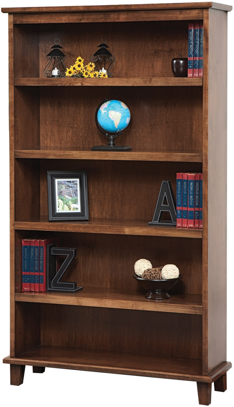 Amish Manhattan Wood Bookcase