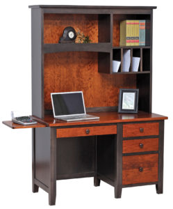 Manhattan Work Station with Hutch