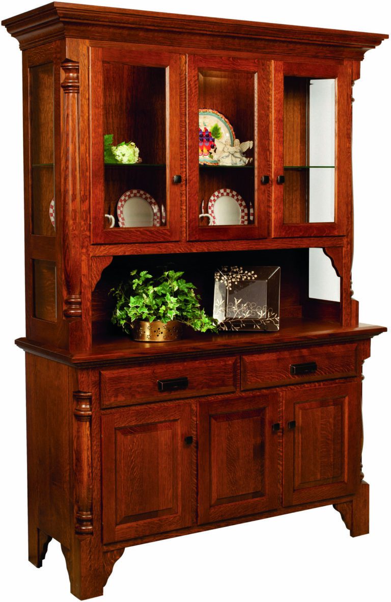 Amish Mattina Three Door Hutch