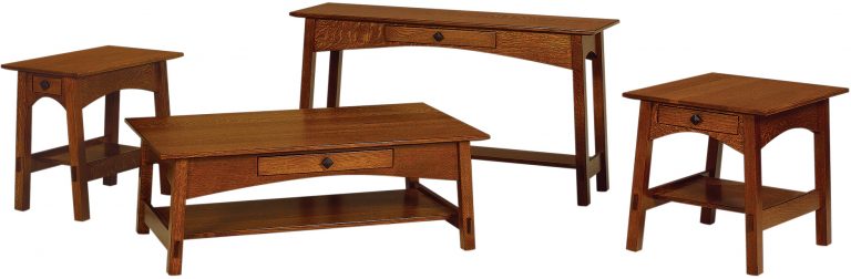 Amish McCoy Open Occasional Table Set